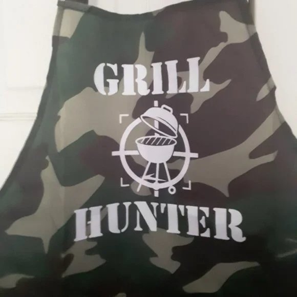 Other - Camo Grill Hunter BBQ Apron, w/attached bottle opener
